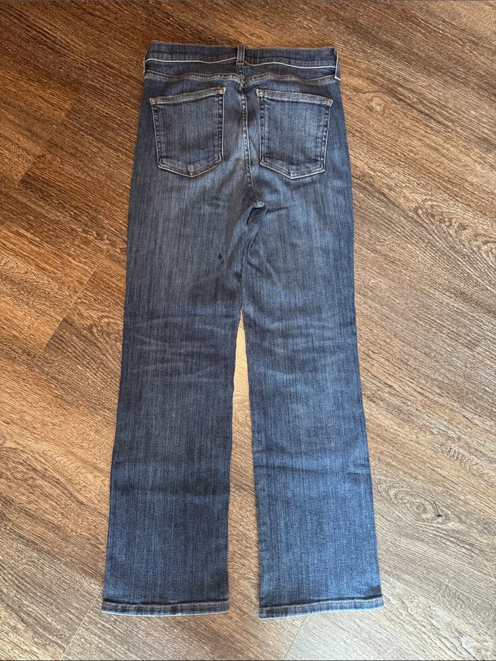AYR The Pop Classic Straight-Leg Jeans Medium Wash Size 27